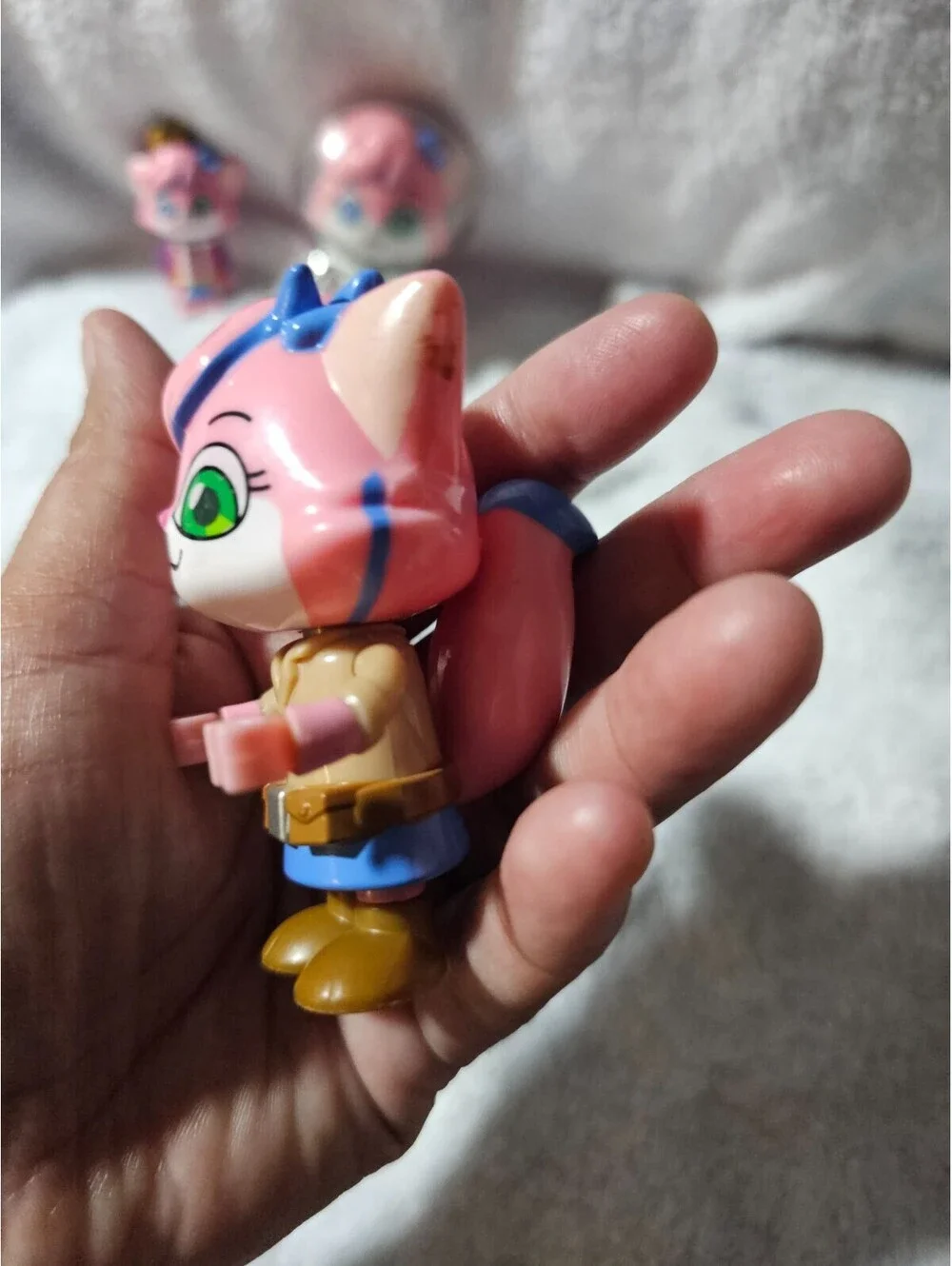 (Lot Of 3) Ryan's World Dino Alpha Lexa Pink Cat Action Figures Explorer Bo 3